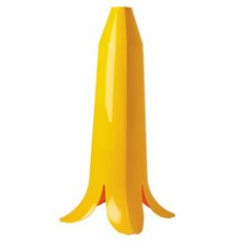 바나나 미끄럼주의 안전표지콘 (90cm/무지/꼭지없음)
